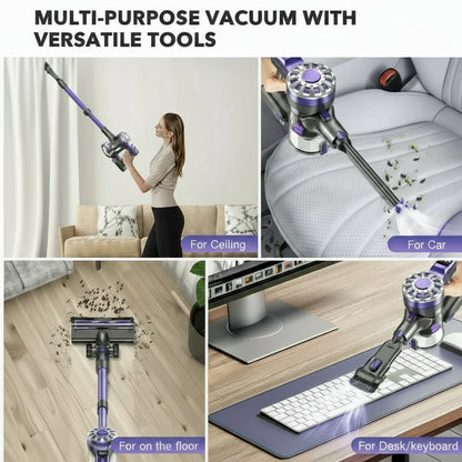 Portable Telescopic Vacuum Cleaner for Household Cleaning