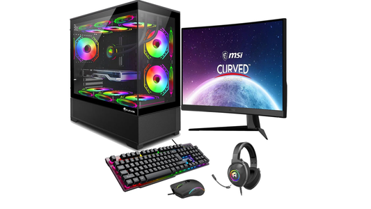 HAJAAN SuperX Elite Setup | 32GB RAM, 1TB SSD, 27" Curved Display