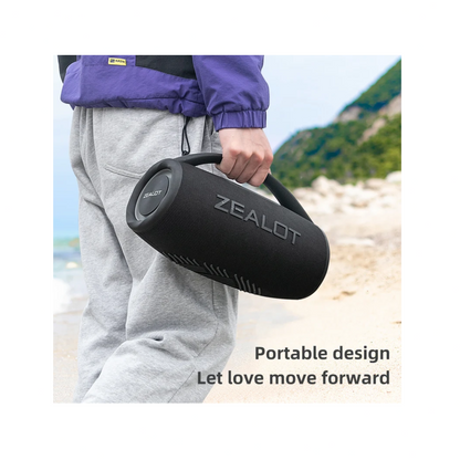 S97 Bluetooth Speaker | 80W Power, RGB Lights, Portable Design