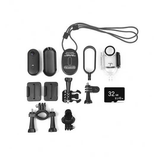 1080P Sports Action Camera – WiFi, Wide Angle, Magnetic Clip, Water-Resistant