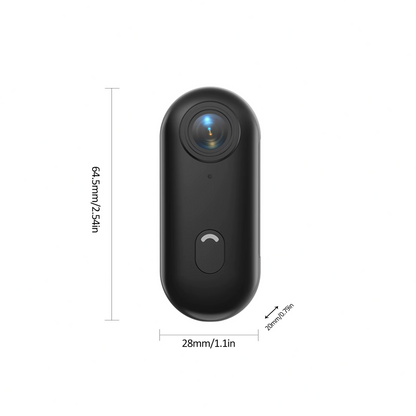 1080P Sports Action Camera – WiFi, Wide Angle, Magnetic Clip, Water-Resistant